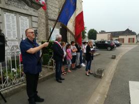 Cérémonie des drapeaux -Juin 2018