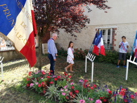 Cérémonie des drapeaux -Septembre 2018