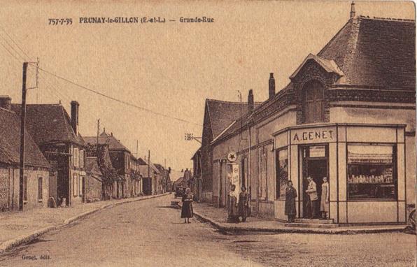 Epicerie d’Aimé GENET dans les années 1920