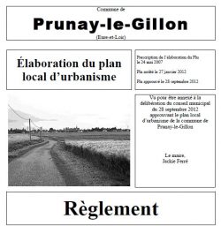 Reglement PLU