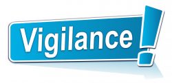 vigilance sur tiquette bleue