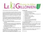 Le Petit Gillonien N°11 – Janvier 2018