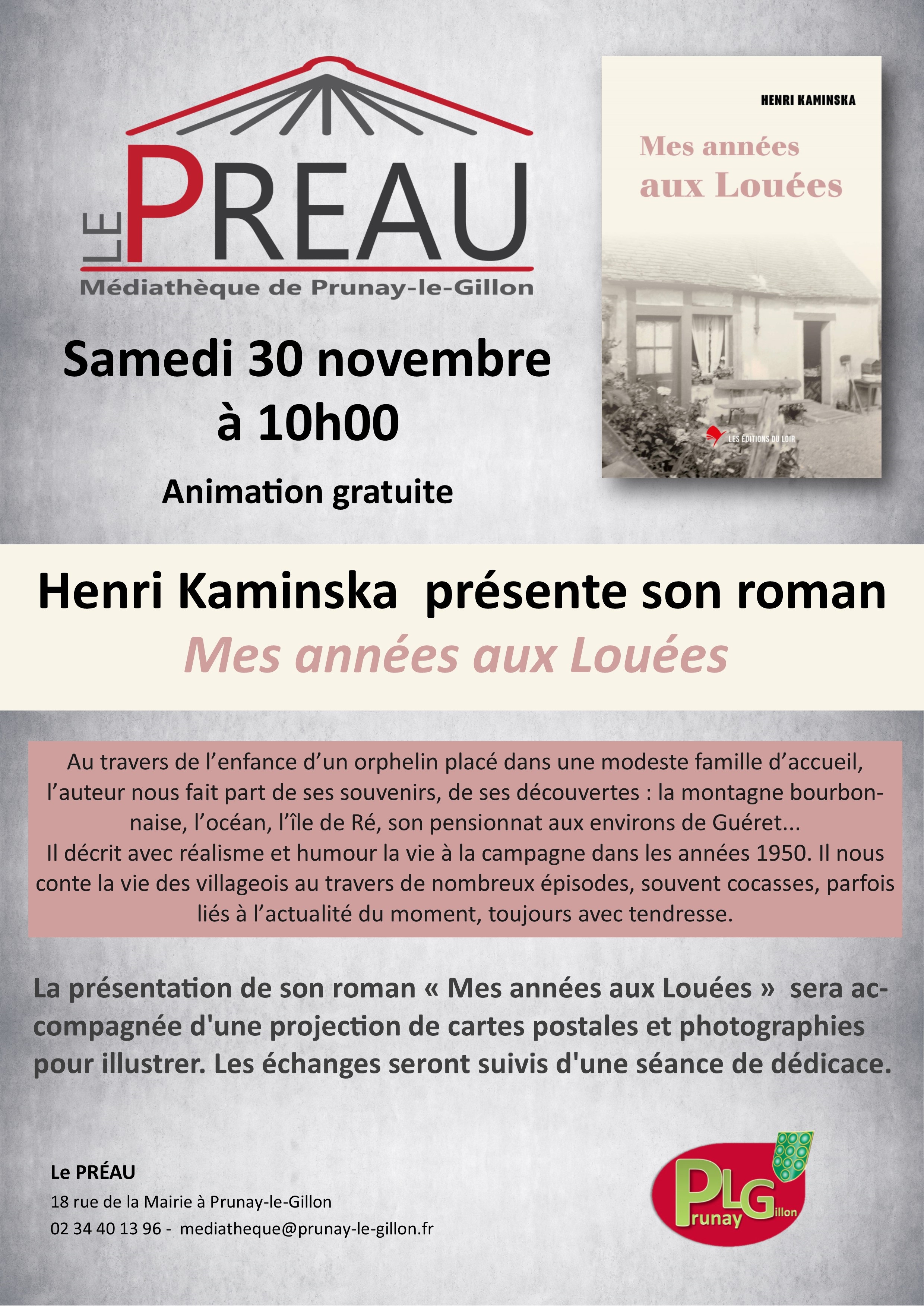 Présentation roman Henri Kaminska