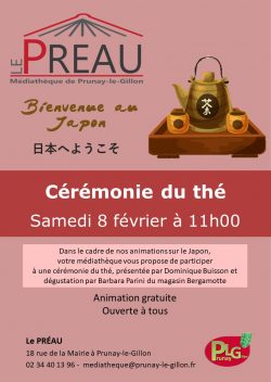 Affiche Japon - Cérémonie du thé