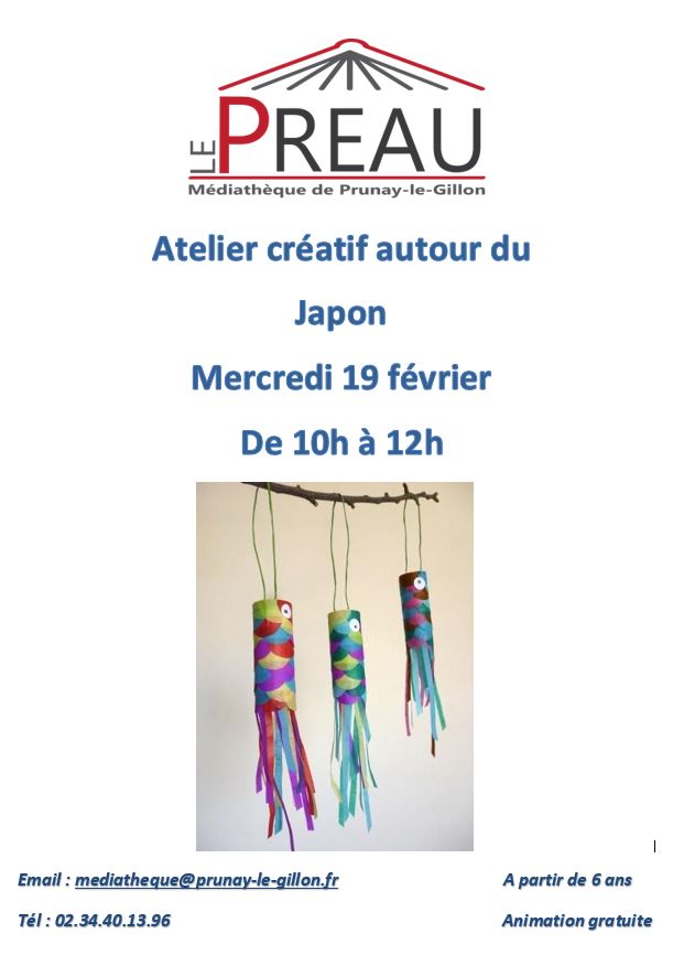 Atelier créatif du 19 fevrier