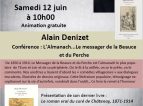 Conférence Alain Denizet 12 juin