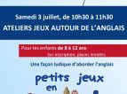 Atelier-jeux autour de l’anglais au Préau