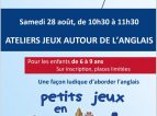 Ateliers-Jeux autour de l’anglais au Préau