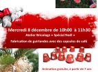 Atelier de bricolage « spécial Noël » au Préau