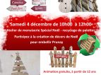 Atelier de menuiserie « spécial Noël » au Préau