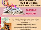 Fabrique musicale au Préau pendant les vacances scolaires