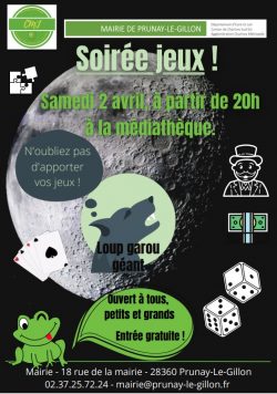 Soirée jeux - 02-04-2022
