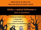 Atelier couture « spécial Halloween » au Préau