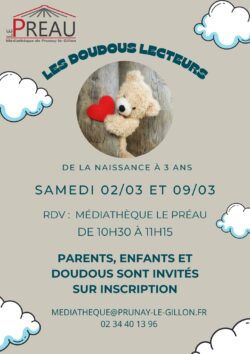 Samedi doudous lecteurs 0903