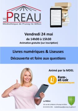 Animation liseuse