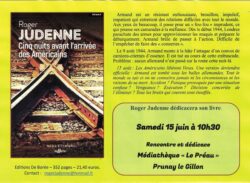 Dédicace R.Judenne 15 juin