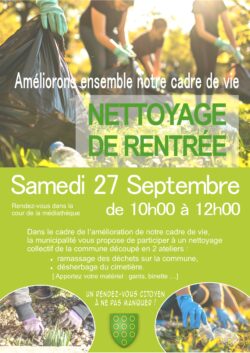Affiche nettoyage 2025 V2