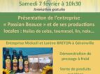 Passion Beauce  – Productions locales