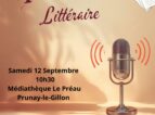 Podcast littéraire – 12 septembre